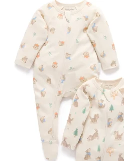 Wolf Cub 2 Pack Zip Growsuit