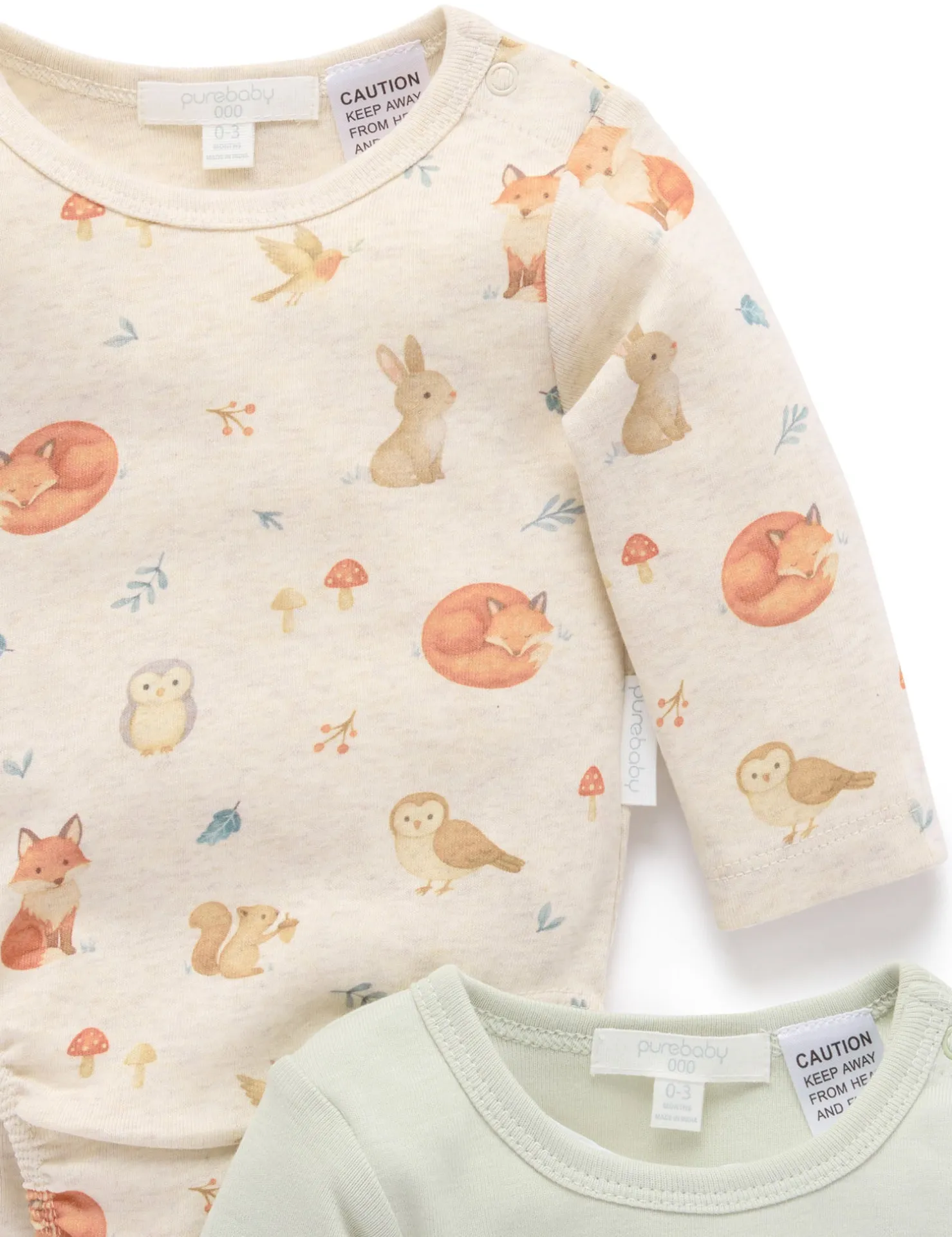 Woodland Bodysuit Set
