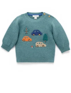 Woodland Cars Jumper