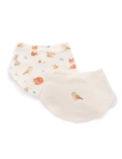 Woodland 2 Pack Dribble Bib