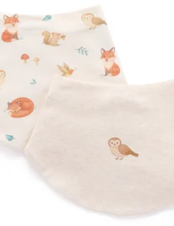 Woodland 2 Pack Dribble Bib